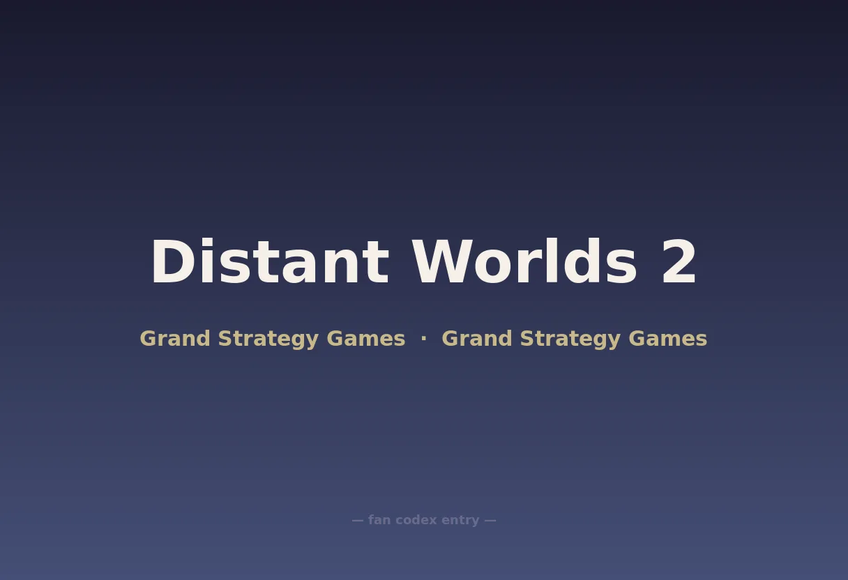 Distant Worlds 2