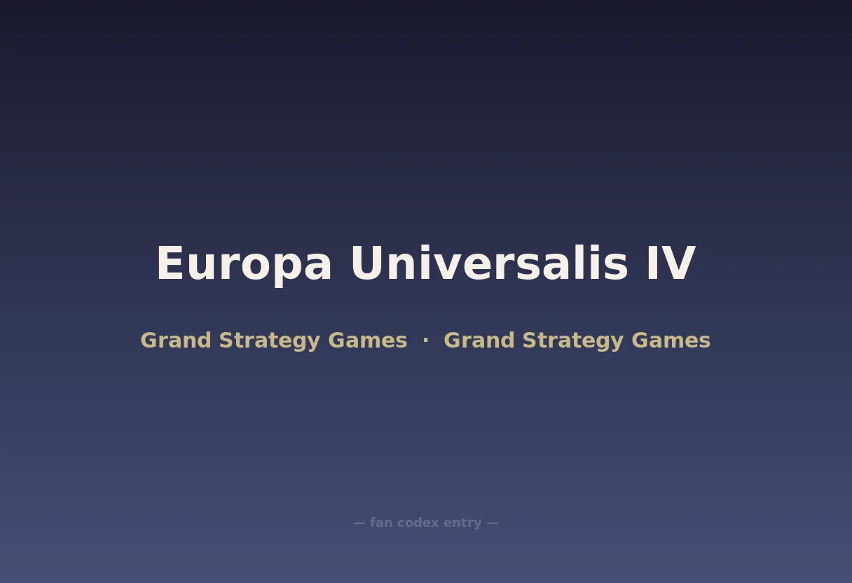 Europa Universalis IV