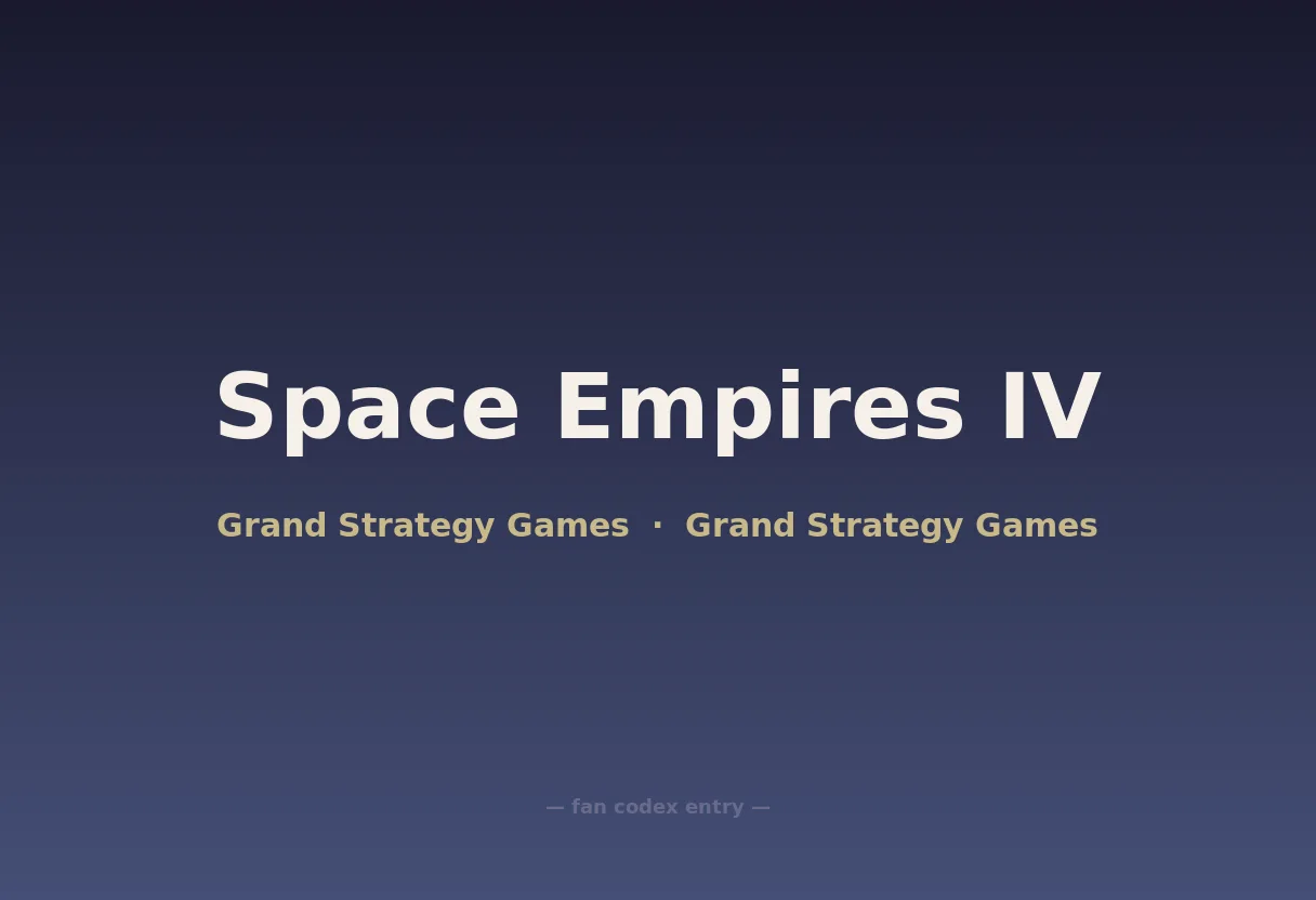 Space Empires IV
