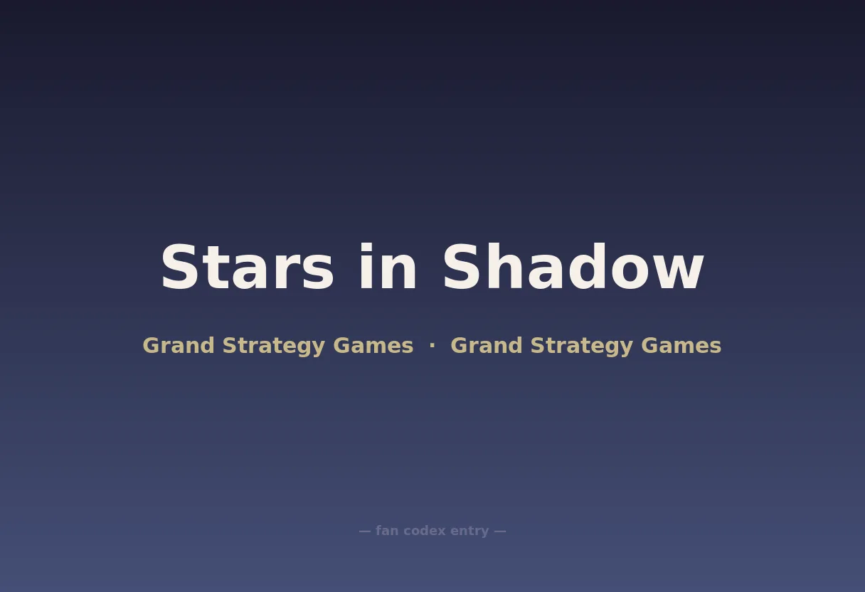 Stars in Shadow