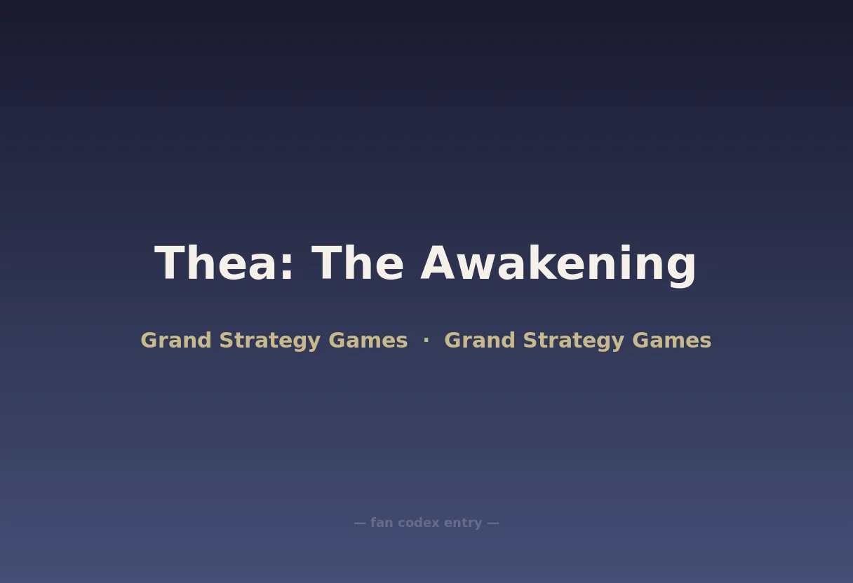 Thea: The Awakening