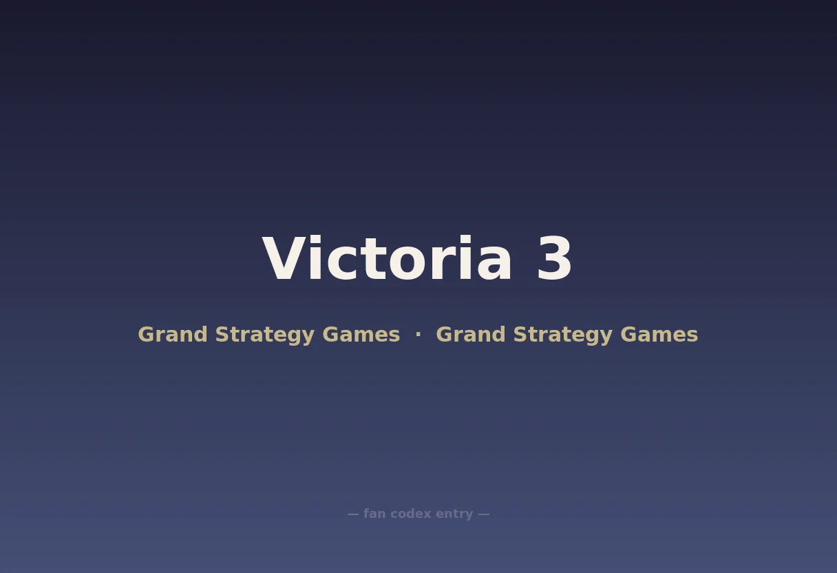 Victoria 3