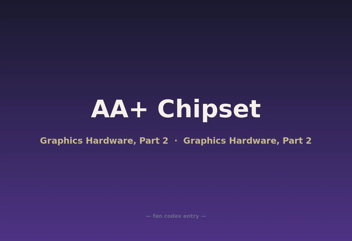 AA+ Chipset