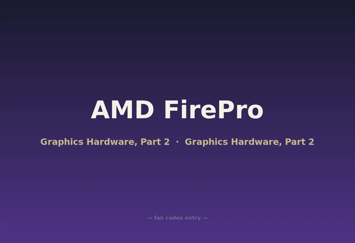 AMD FirePro