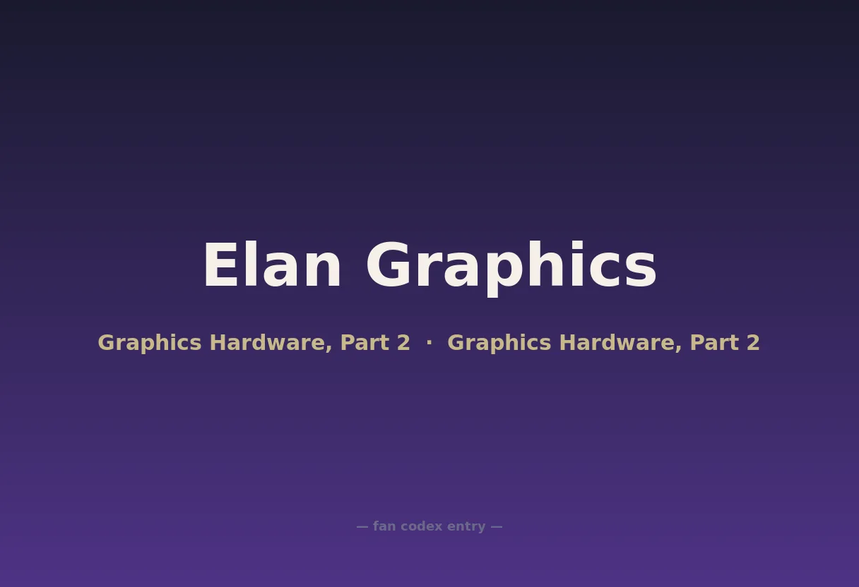 Elan Graphics