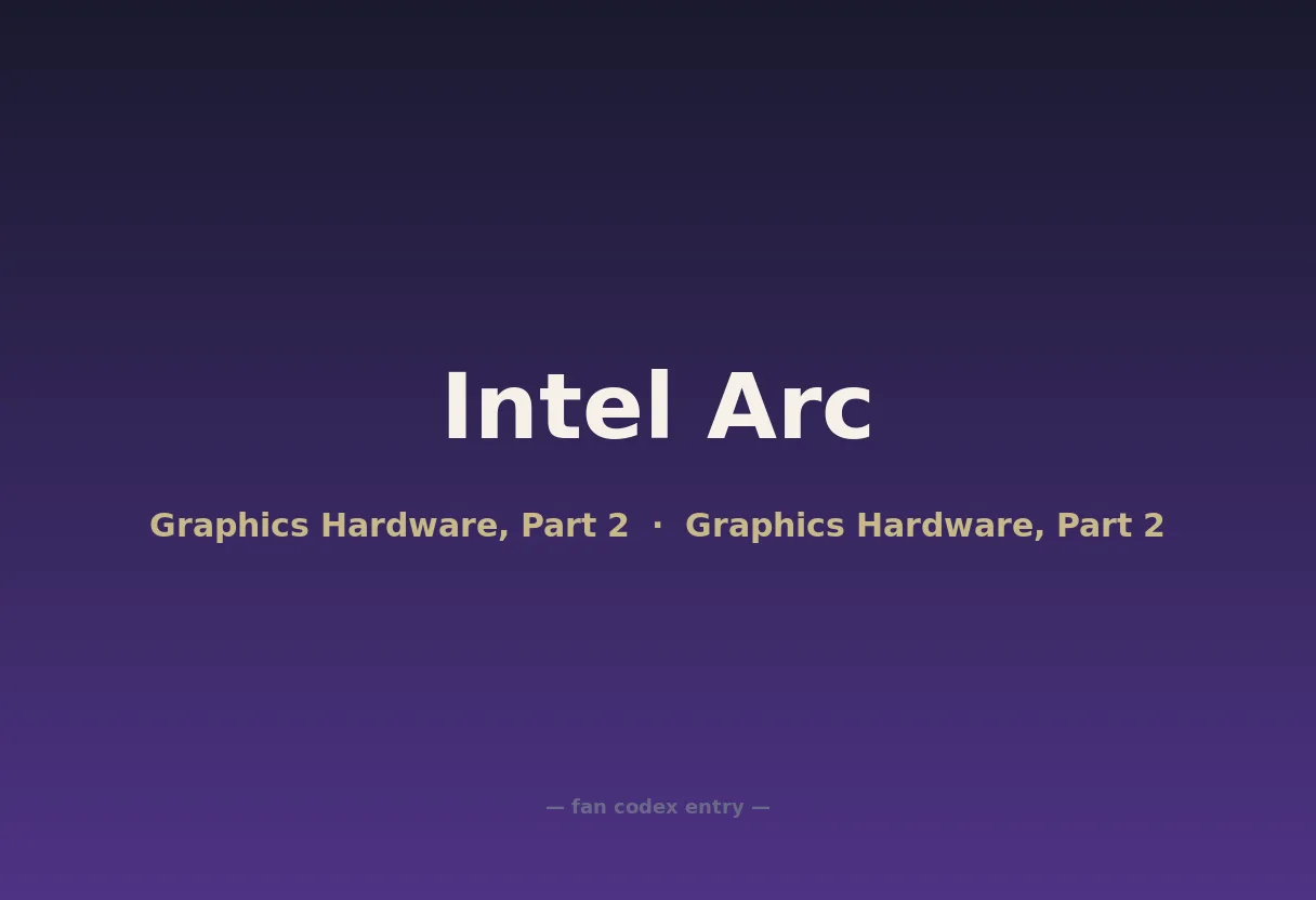 Intel Arc