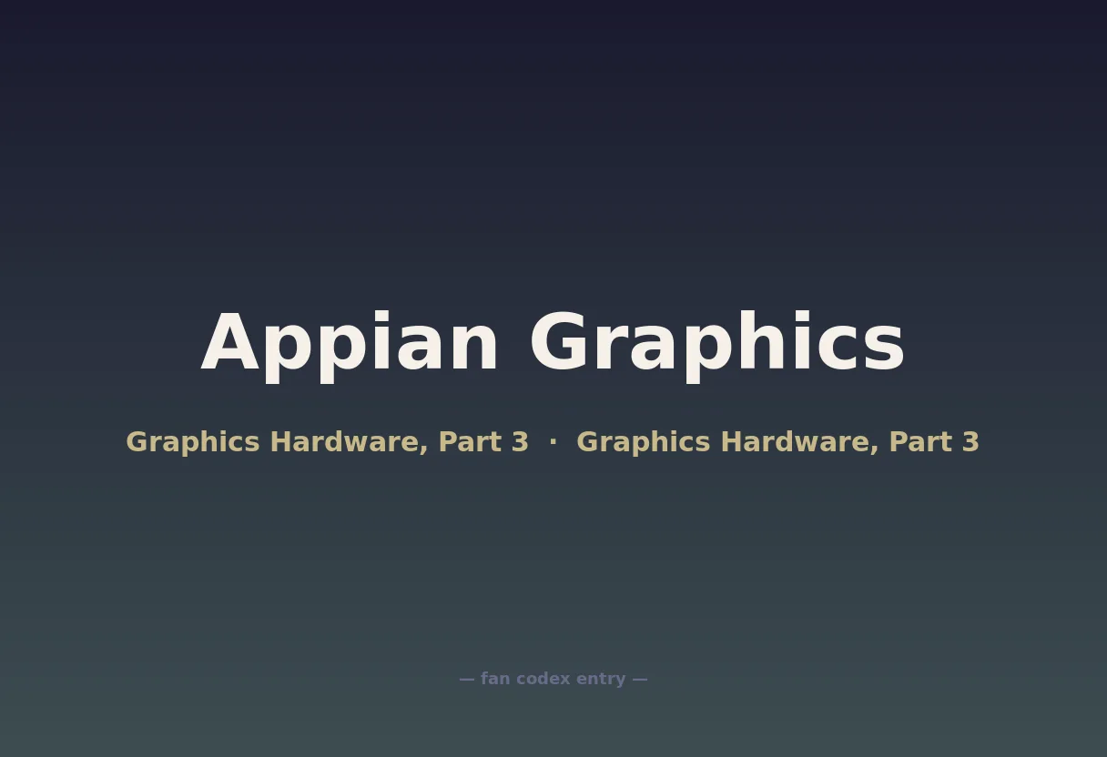 Appian Graphics