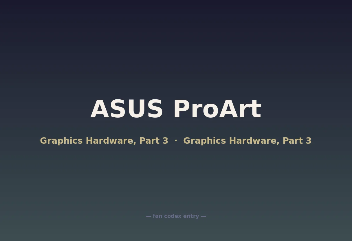 ASUS ProArt