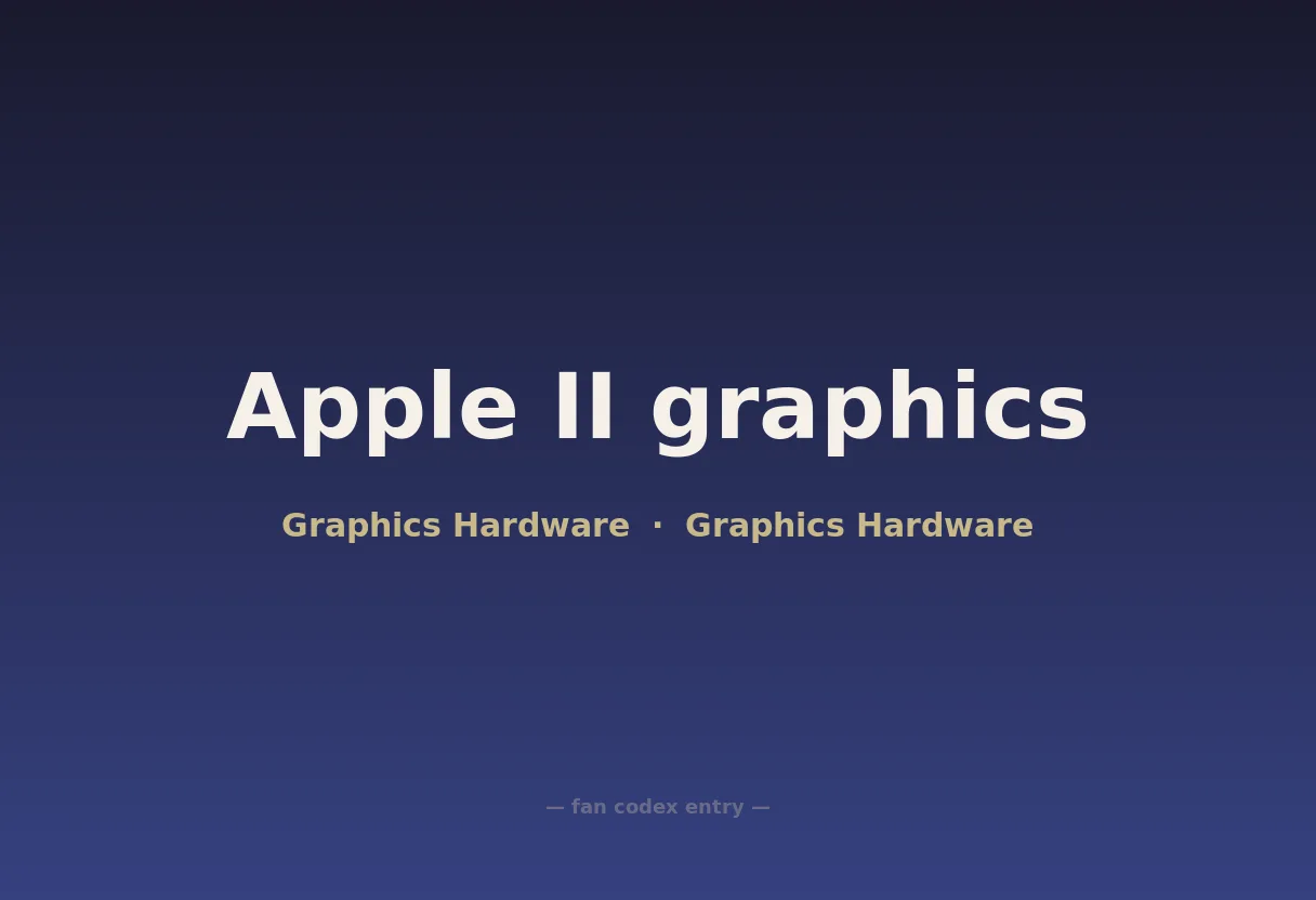 Apple II graphics
