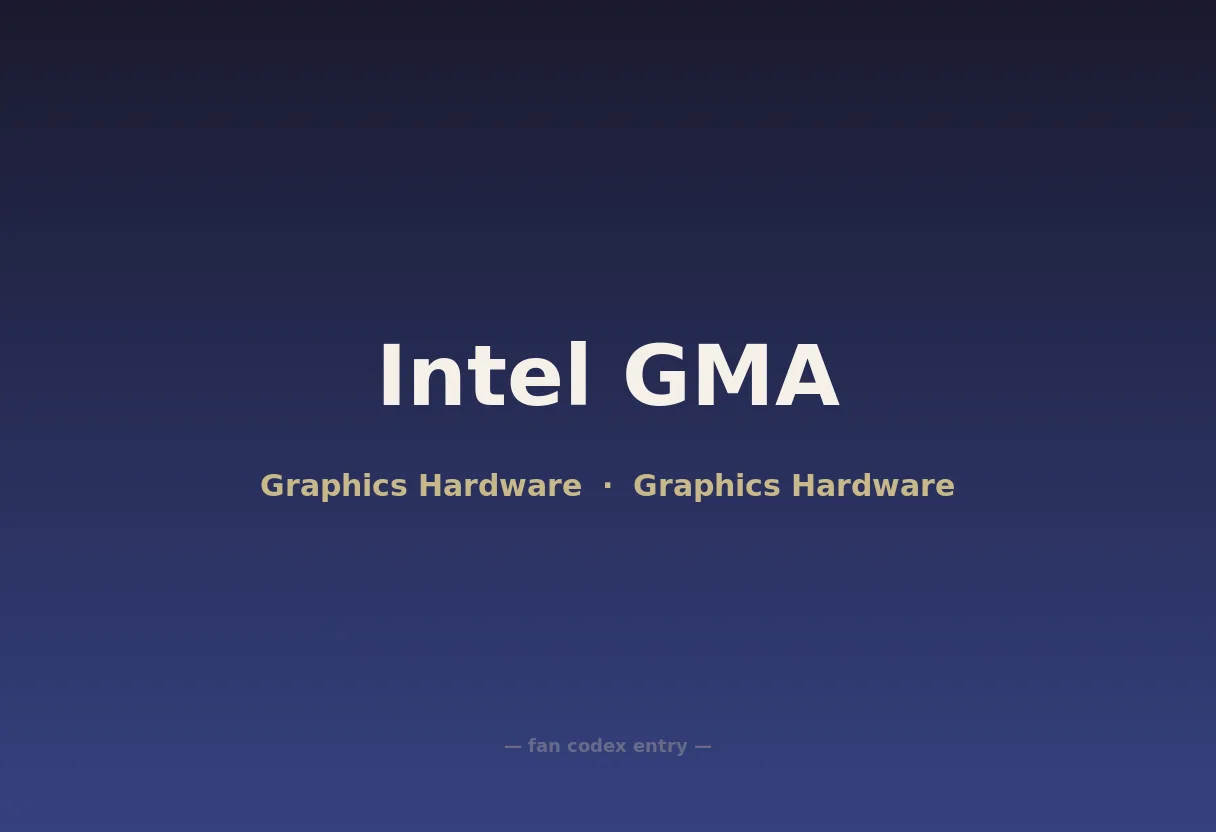 Intel GMA