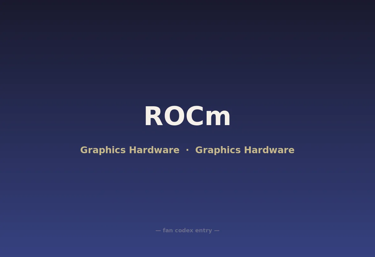 ROCm