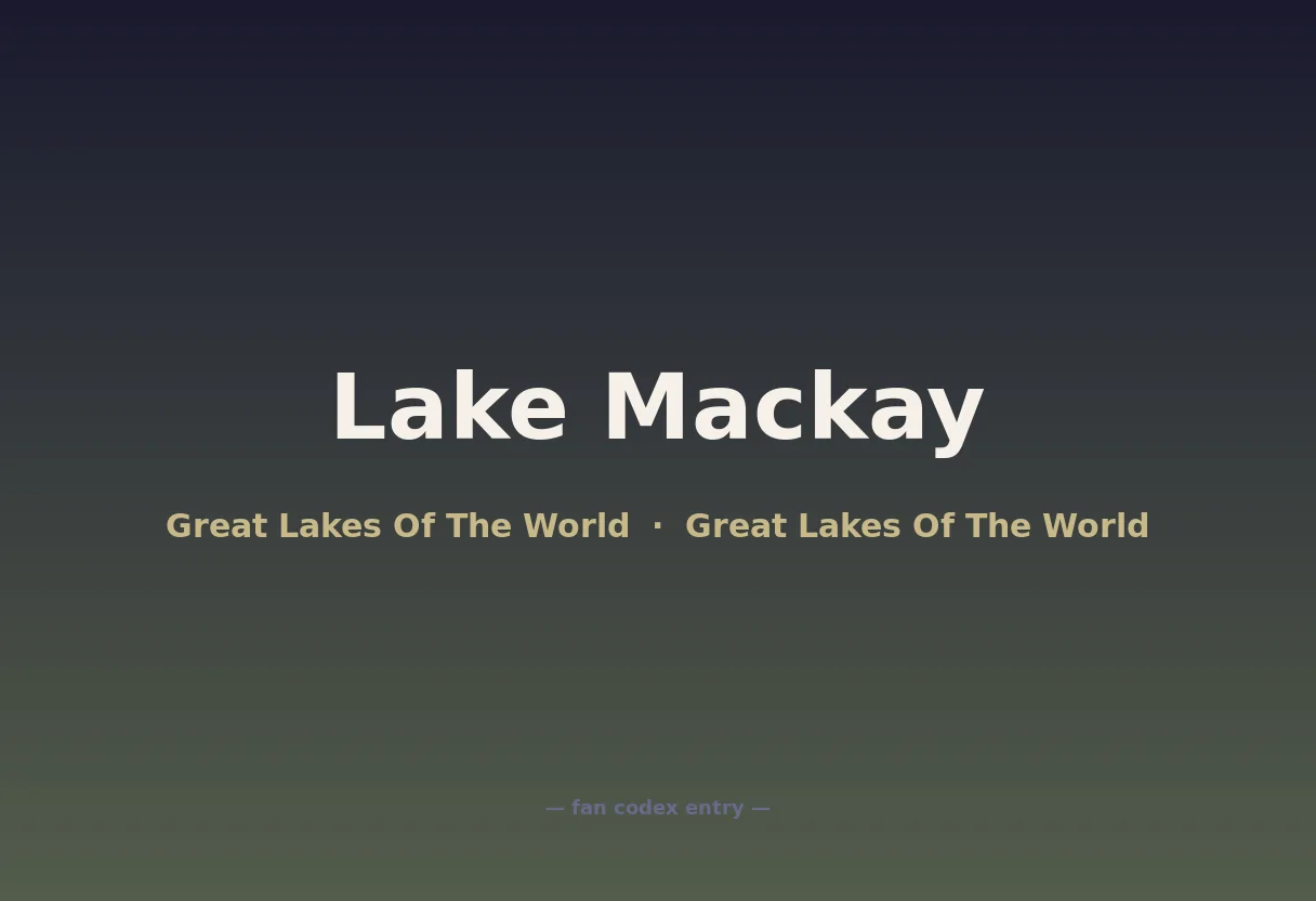 Lake Mackay