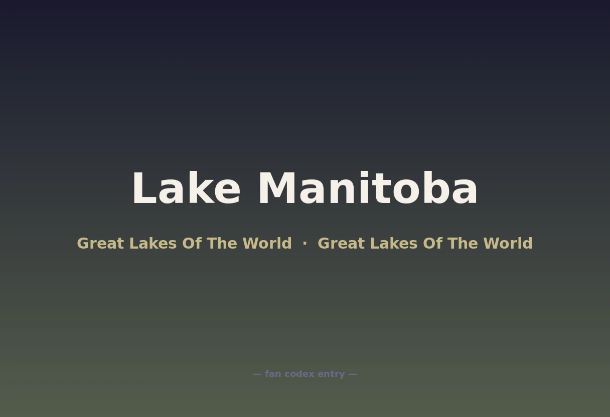 Lake Manitoba