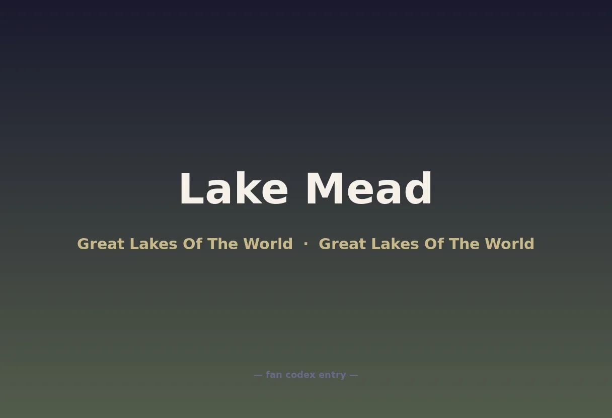 Lake Mead