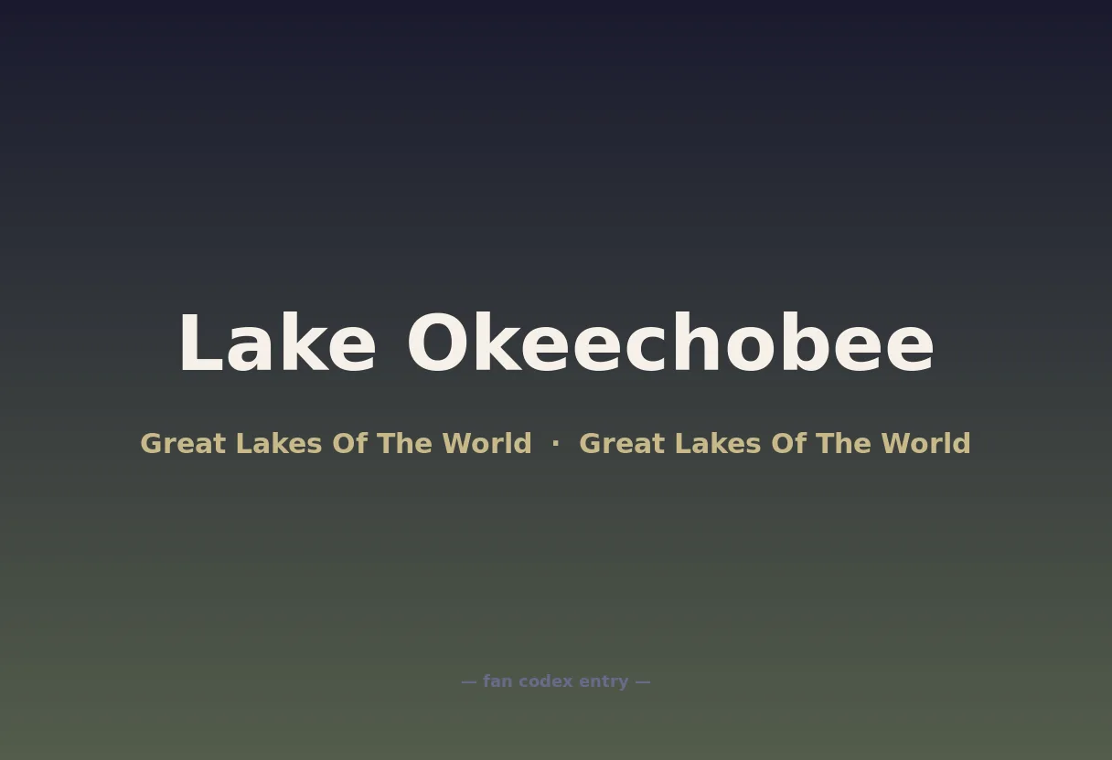 Lake Okeechobee