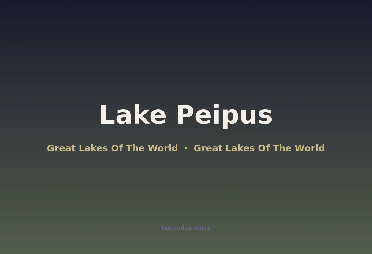 Lake Peipus