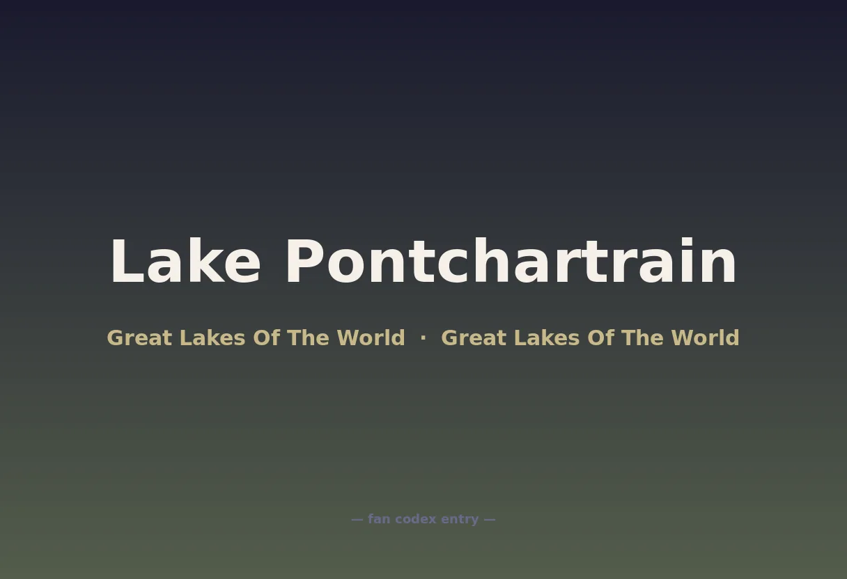 Lake Pontchartrain