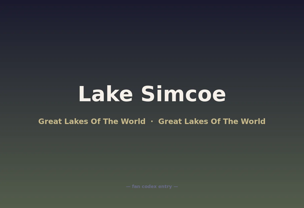 Lake Simcoe
