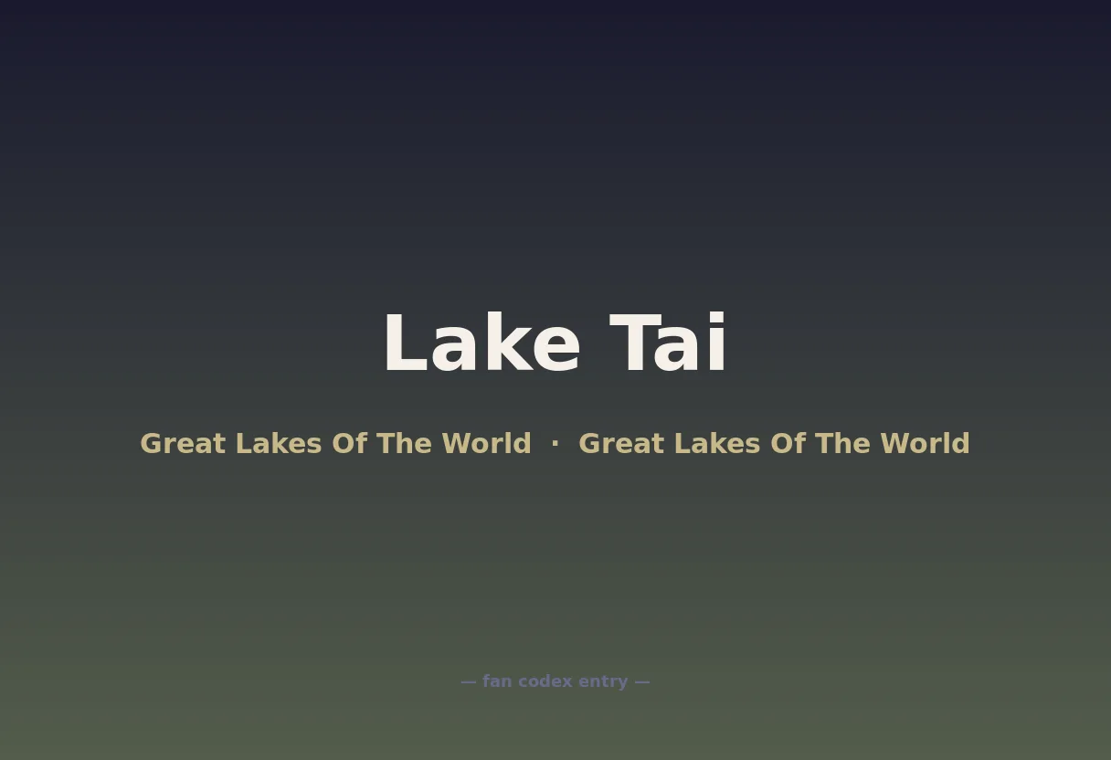 Lake Tai