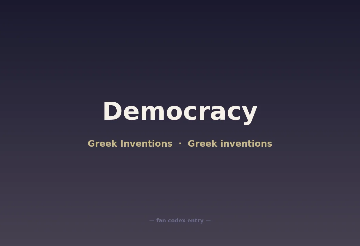 Democracy