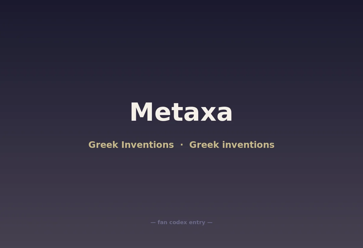 Metaxa