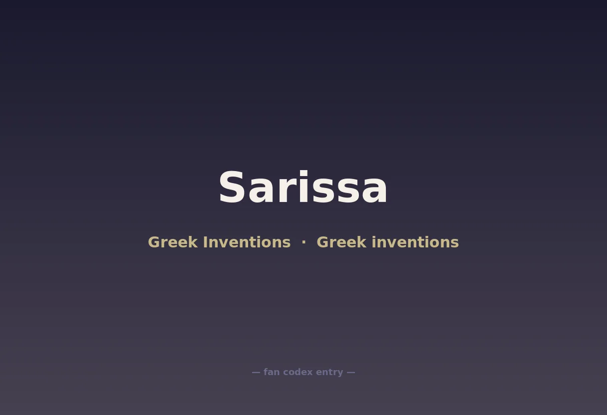 Sarissa