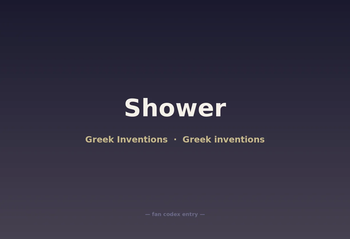 Shower