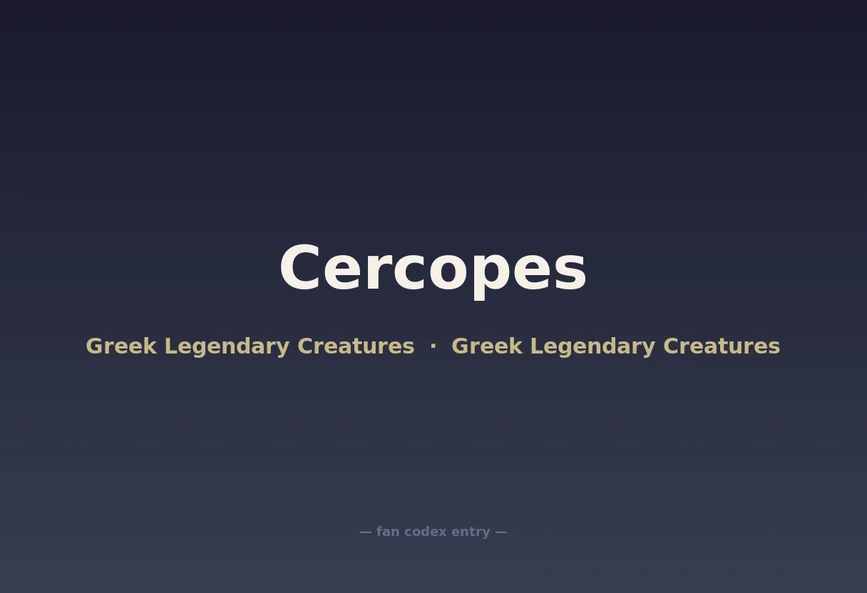 Cercopes