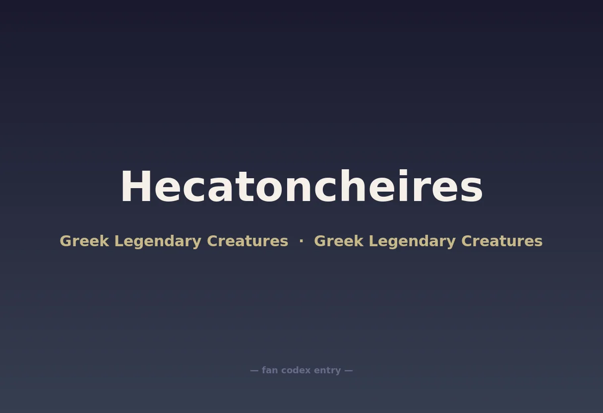 Hecatoncheires