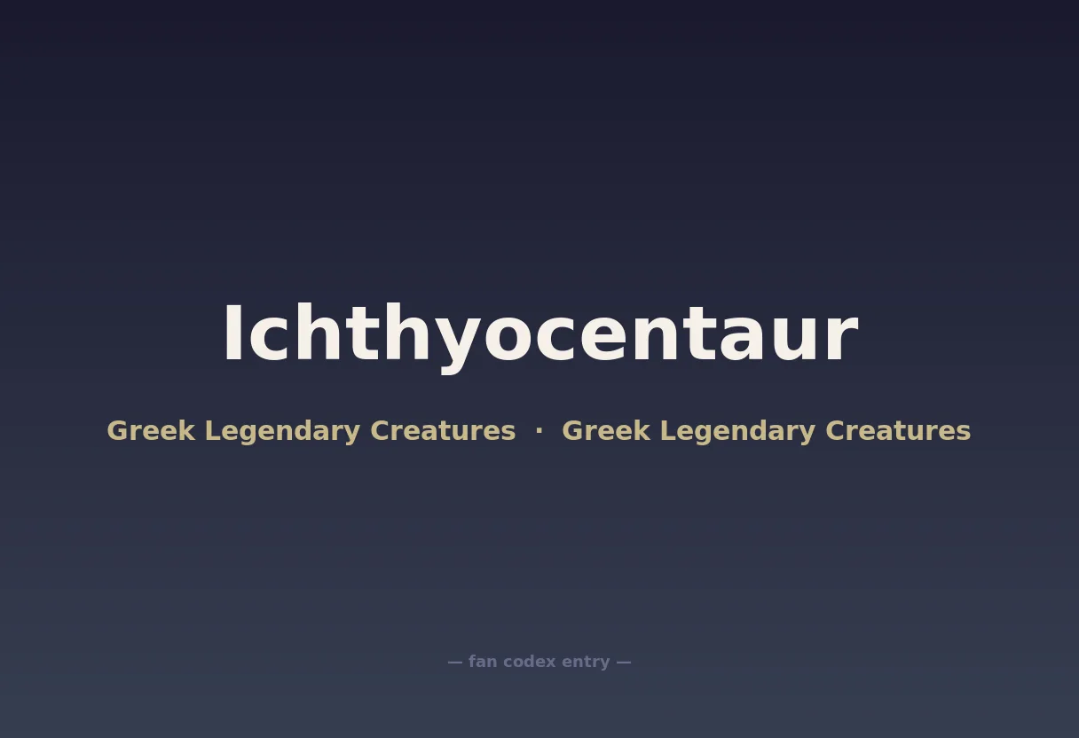 Ichthyocentaur