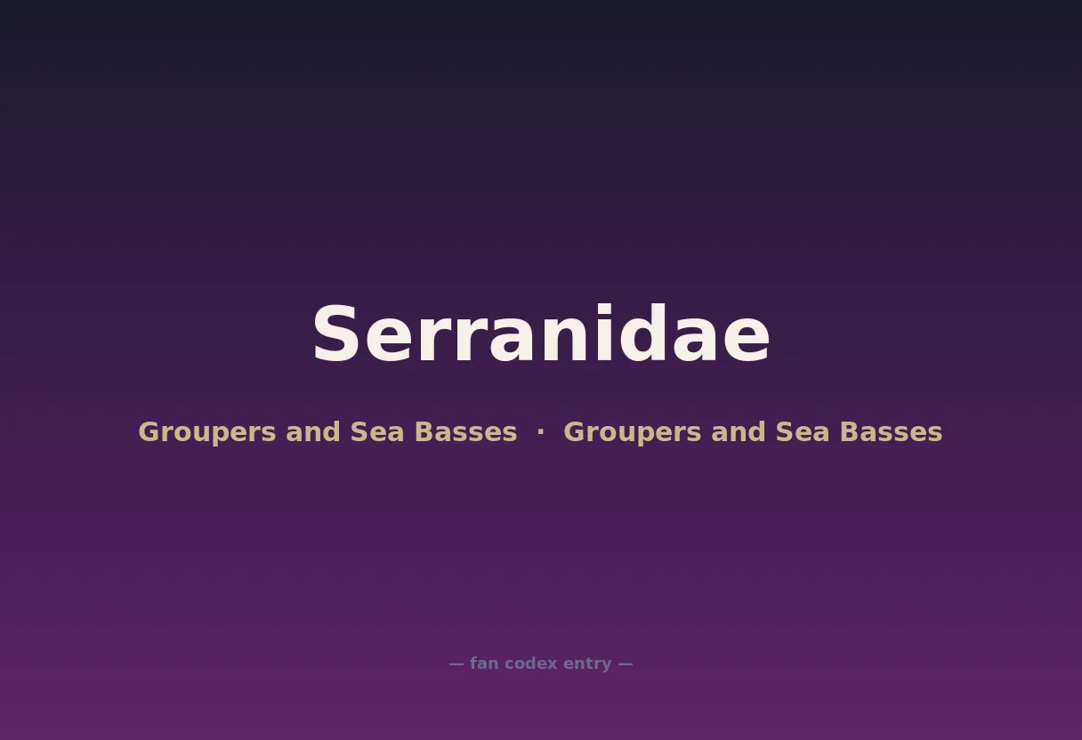 Serranidae