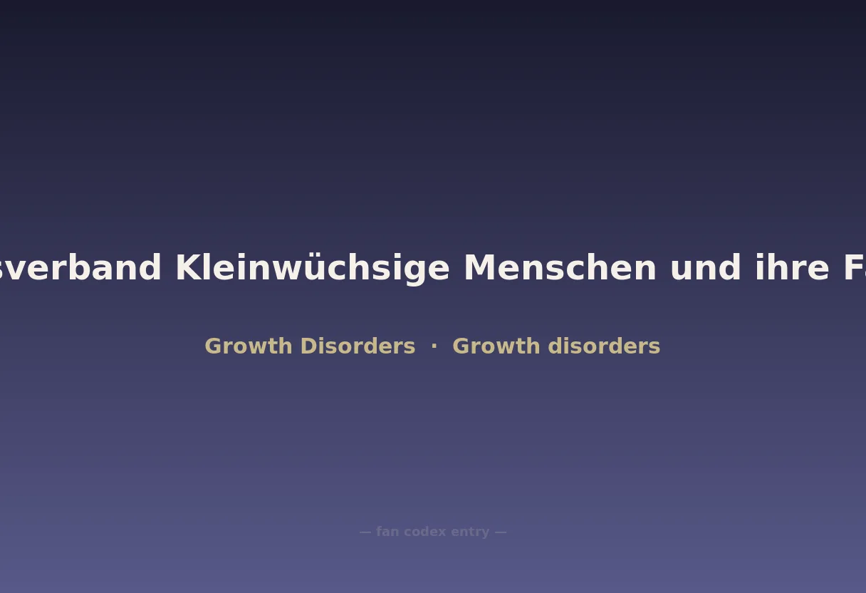 Bundesverband Kleinwüchsige Menschen und ihre Familien