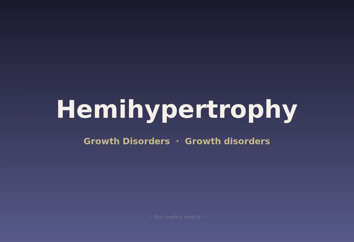 Hemihypertrophy