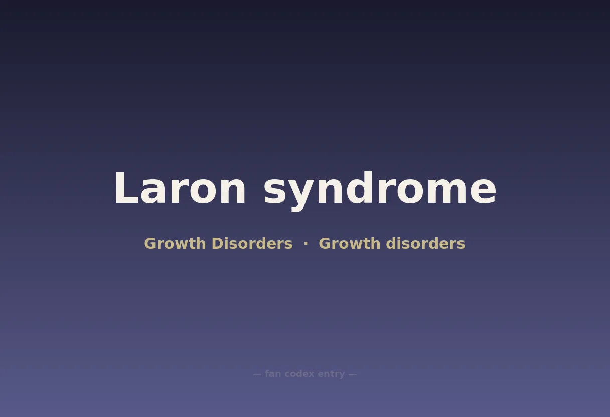 Laron syndrome