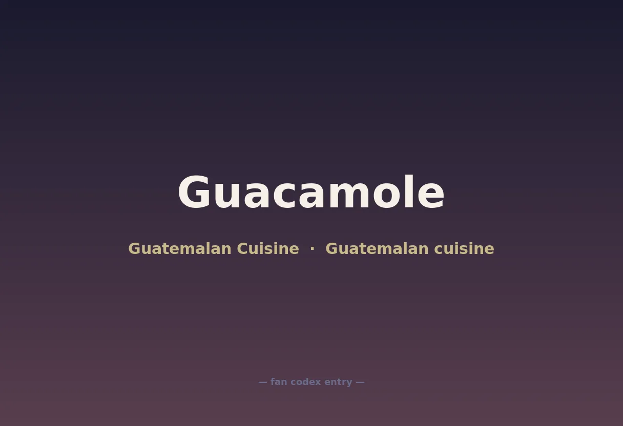 Guacamole