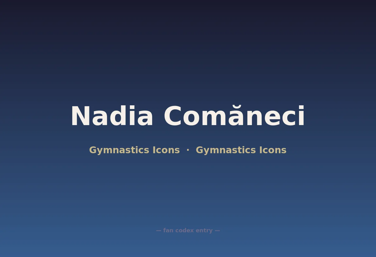 Nadia Comăneci