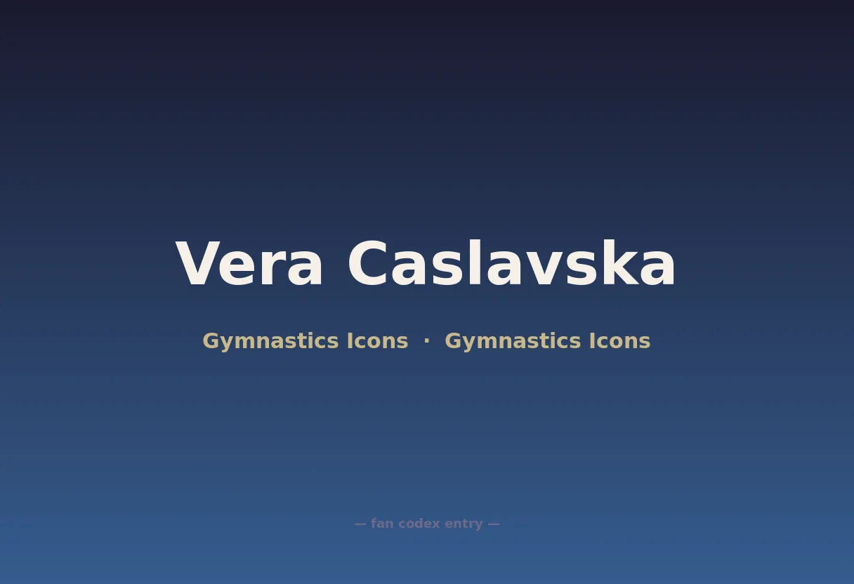Vera Caslavska