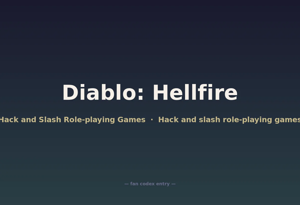 Diablo: Hellfire