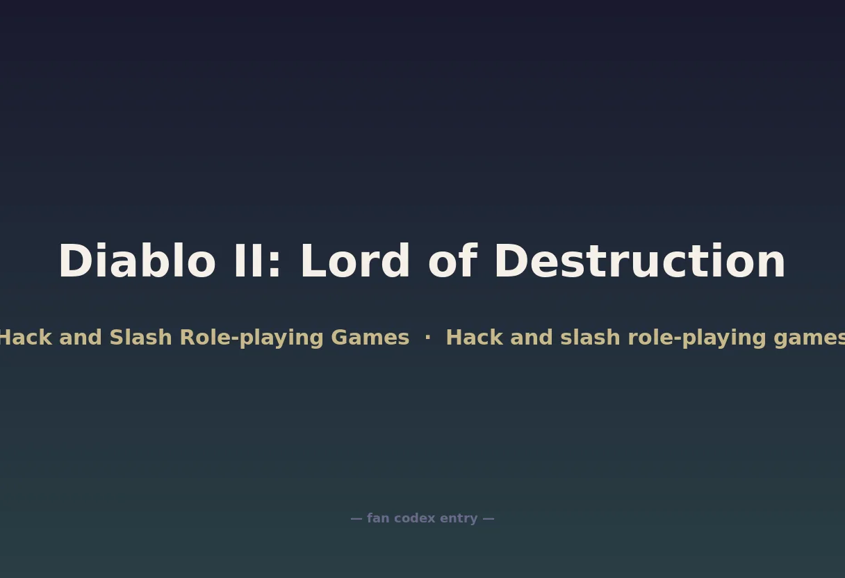 Diablo II: Lord of Destruction