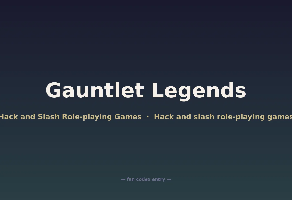 Gauntlet Legends