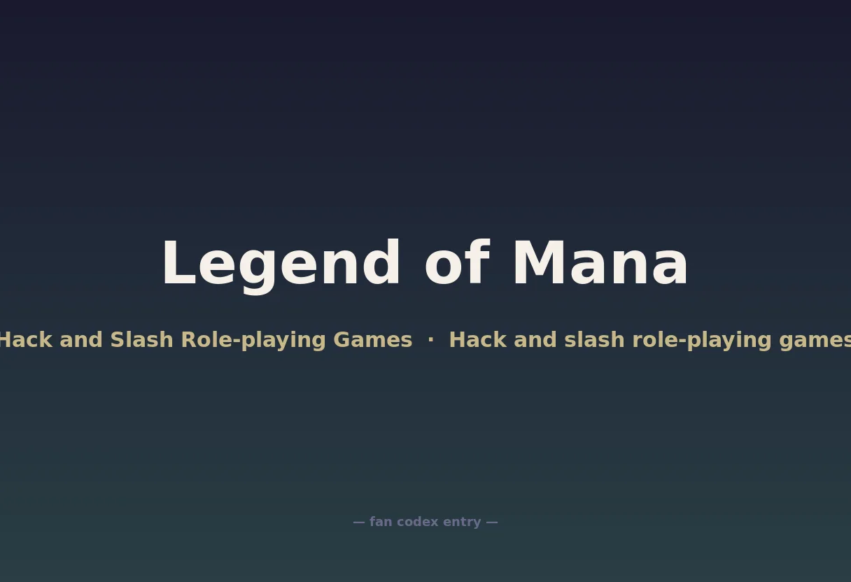 Legend of Mana