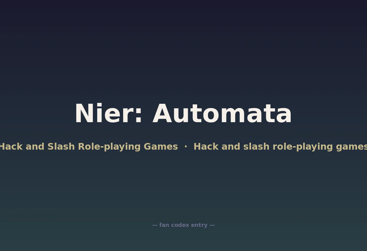 Nier: Automata