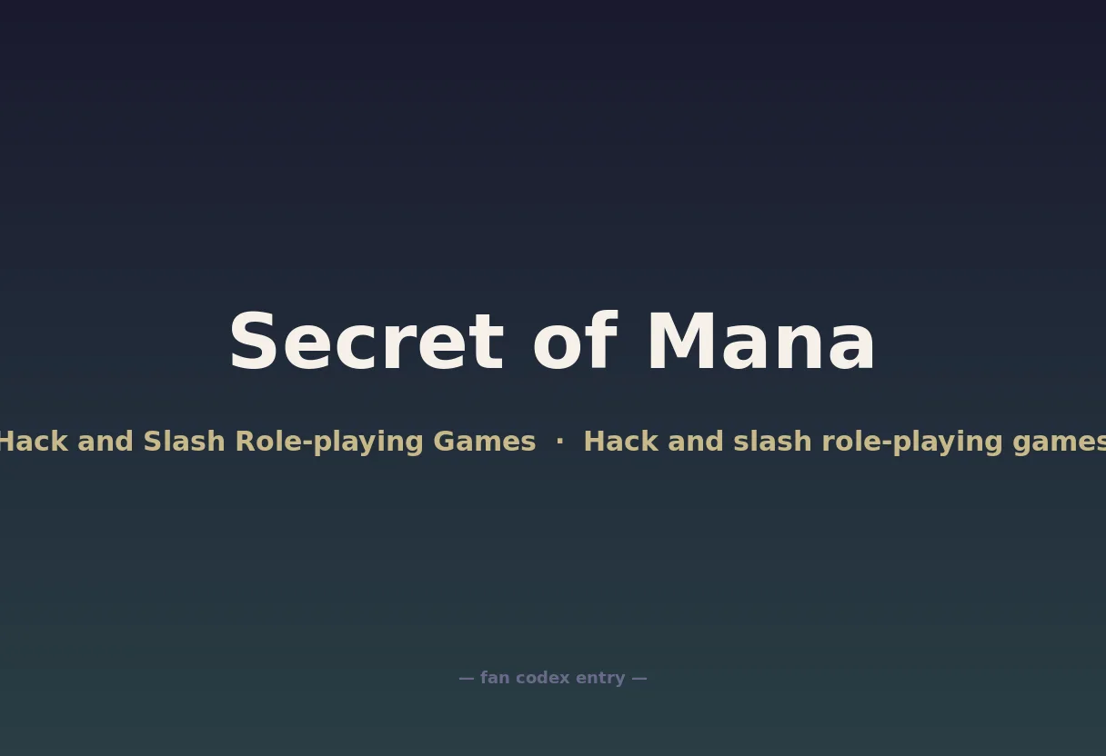 Secret of Mana