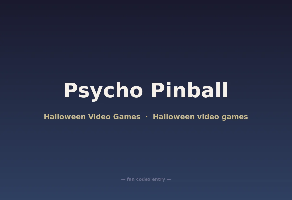 Psycho Pinball