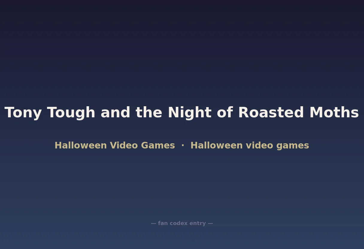 Tony Tough and the Night of Roasted Moths