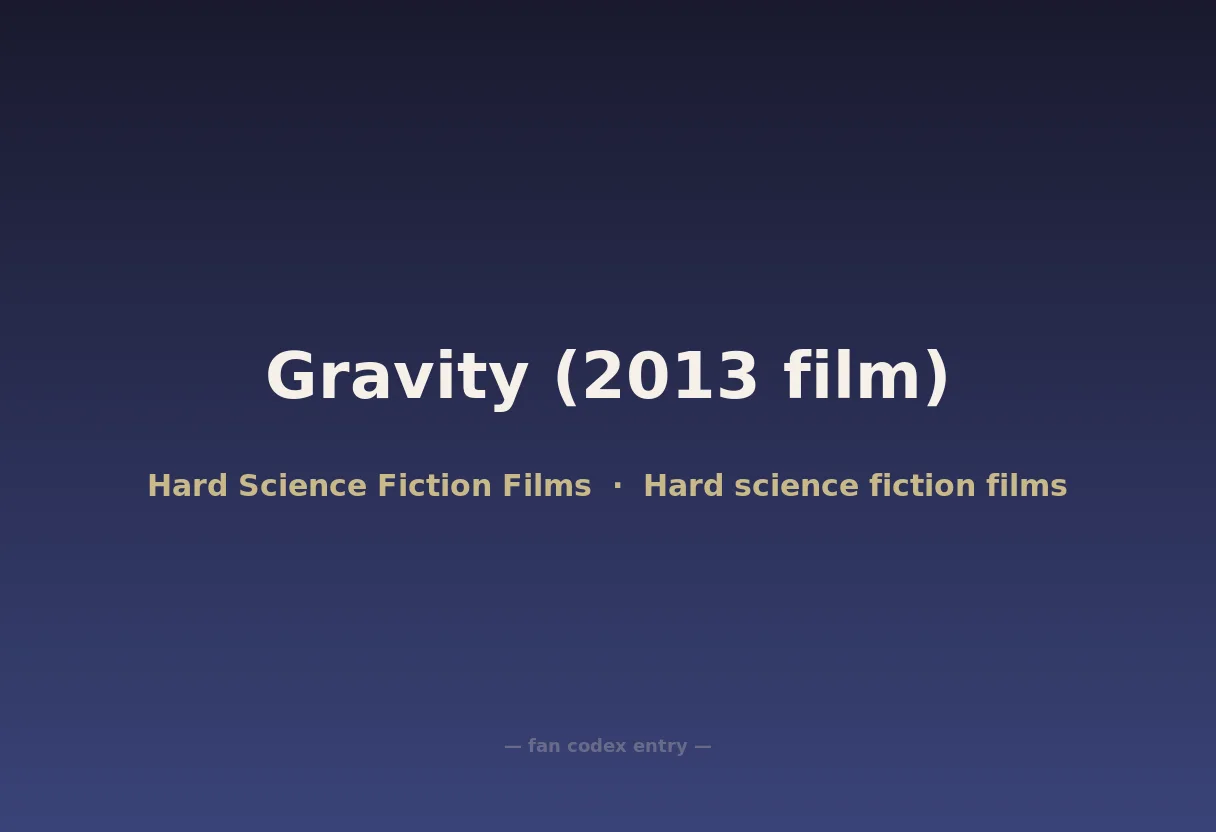 Gravity (2013 film)