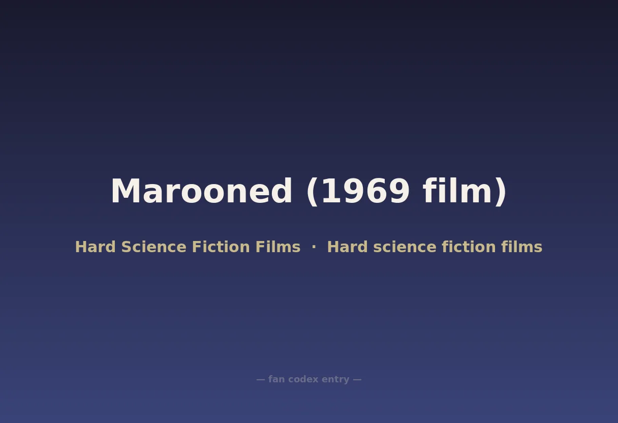 Marooned (1969 film)