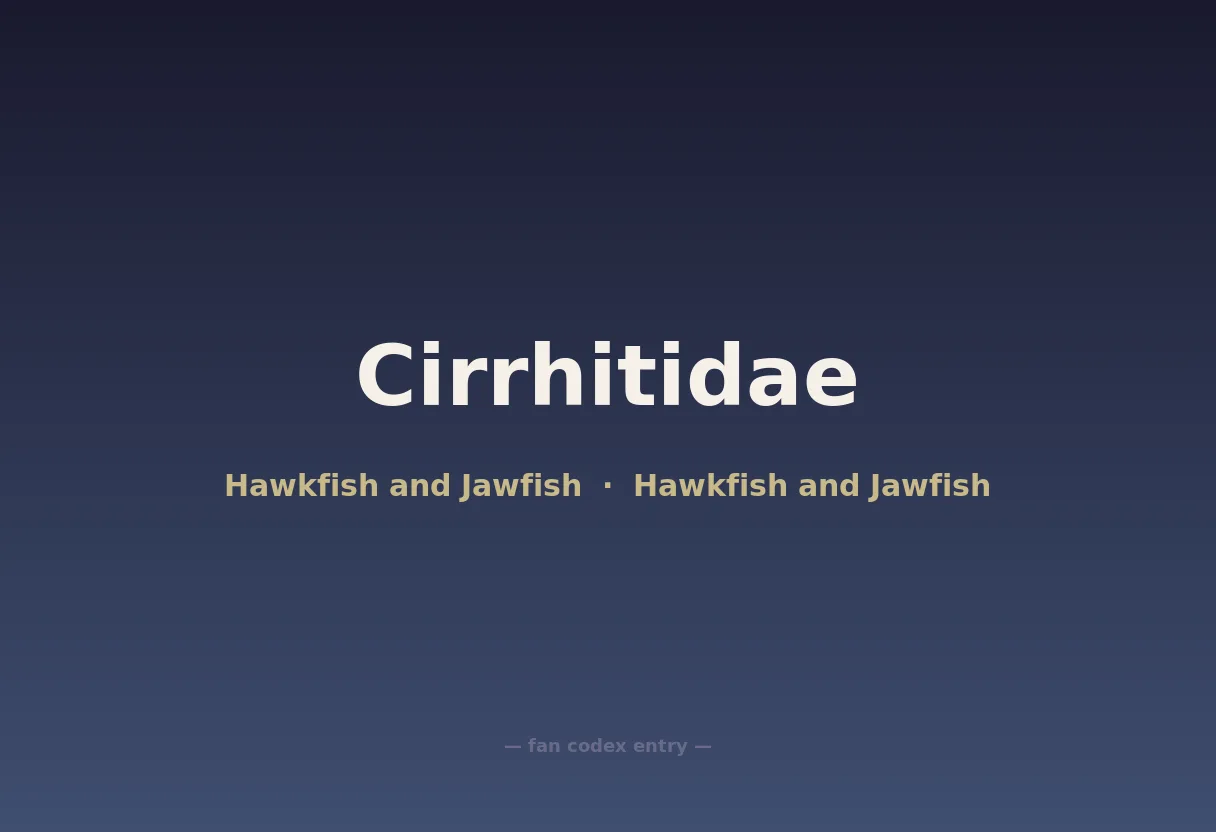 Cirrhitidae