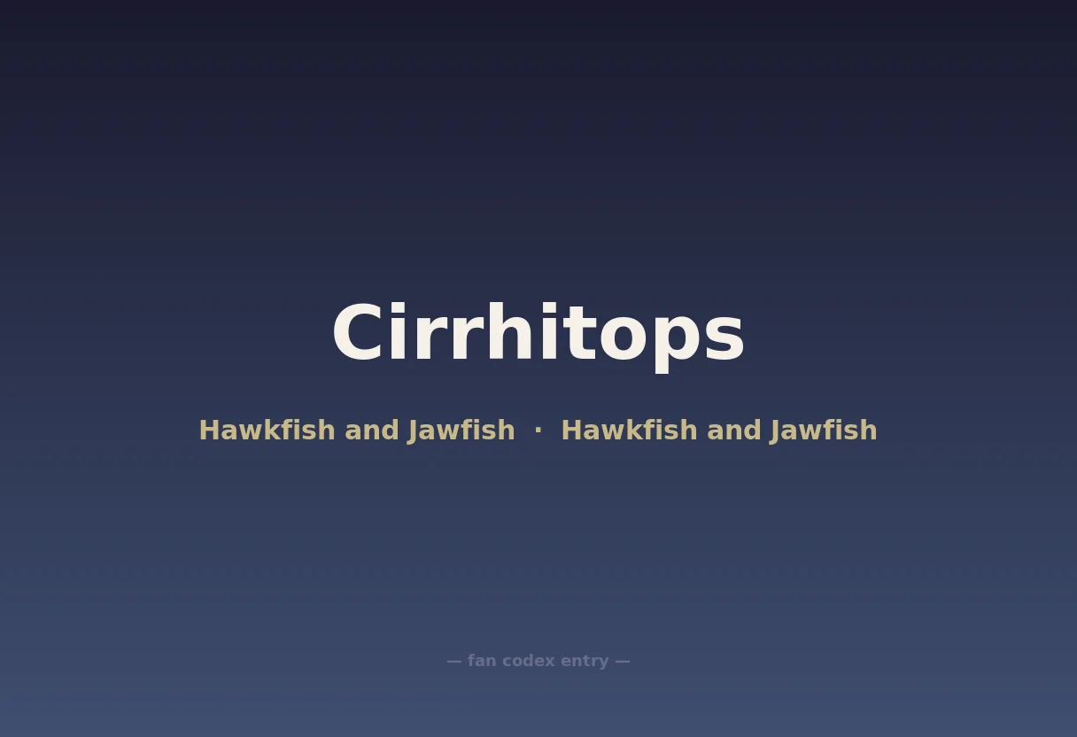 Cirrhitops