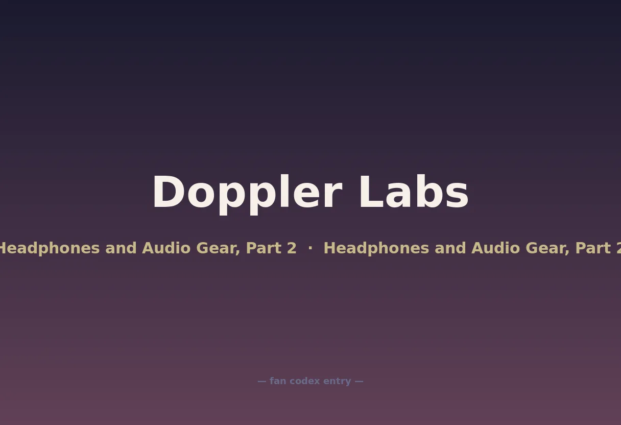 Doppler Labs